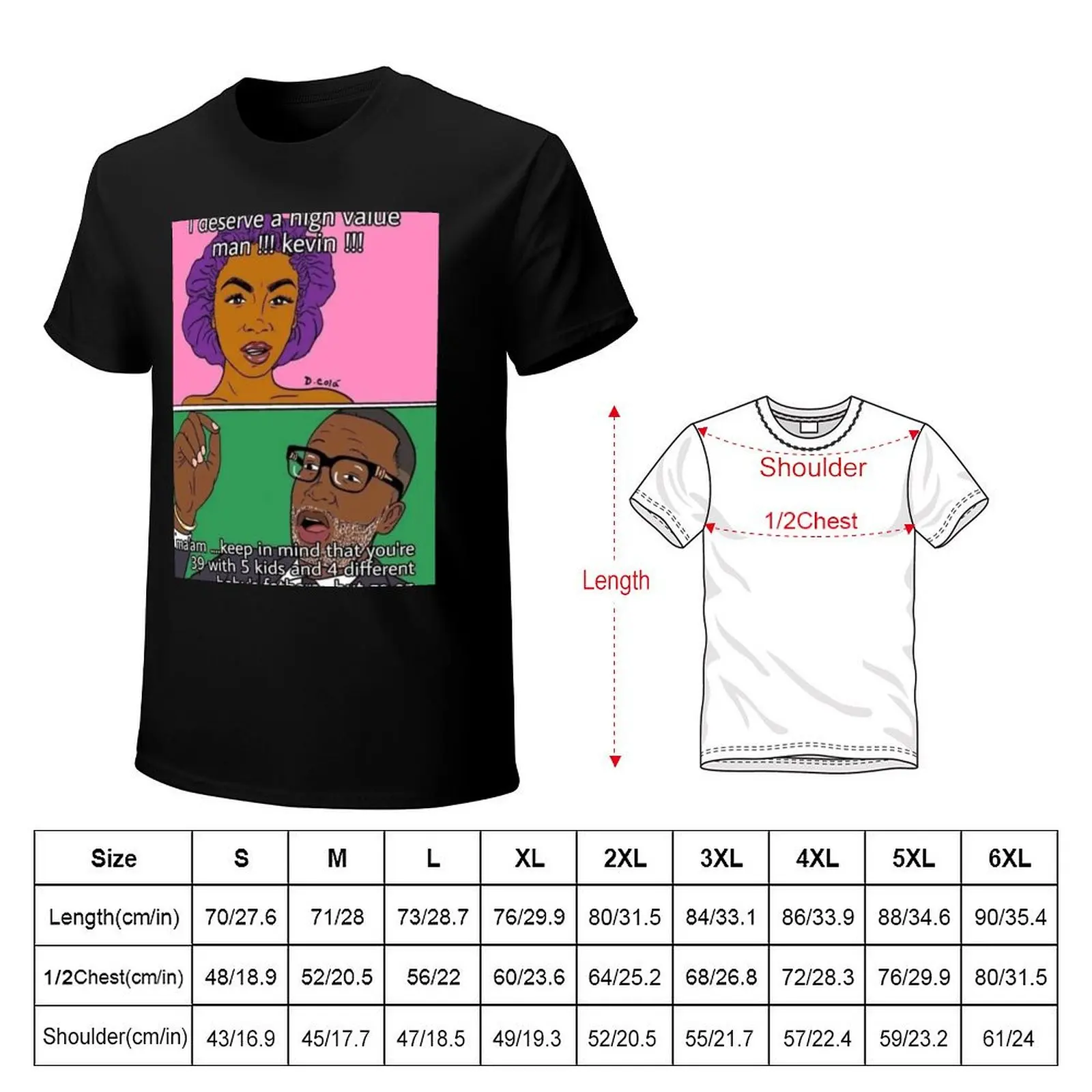 Kevin Samuels have spoken T-Shirt Work Wear Simple Tee Shirt