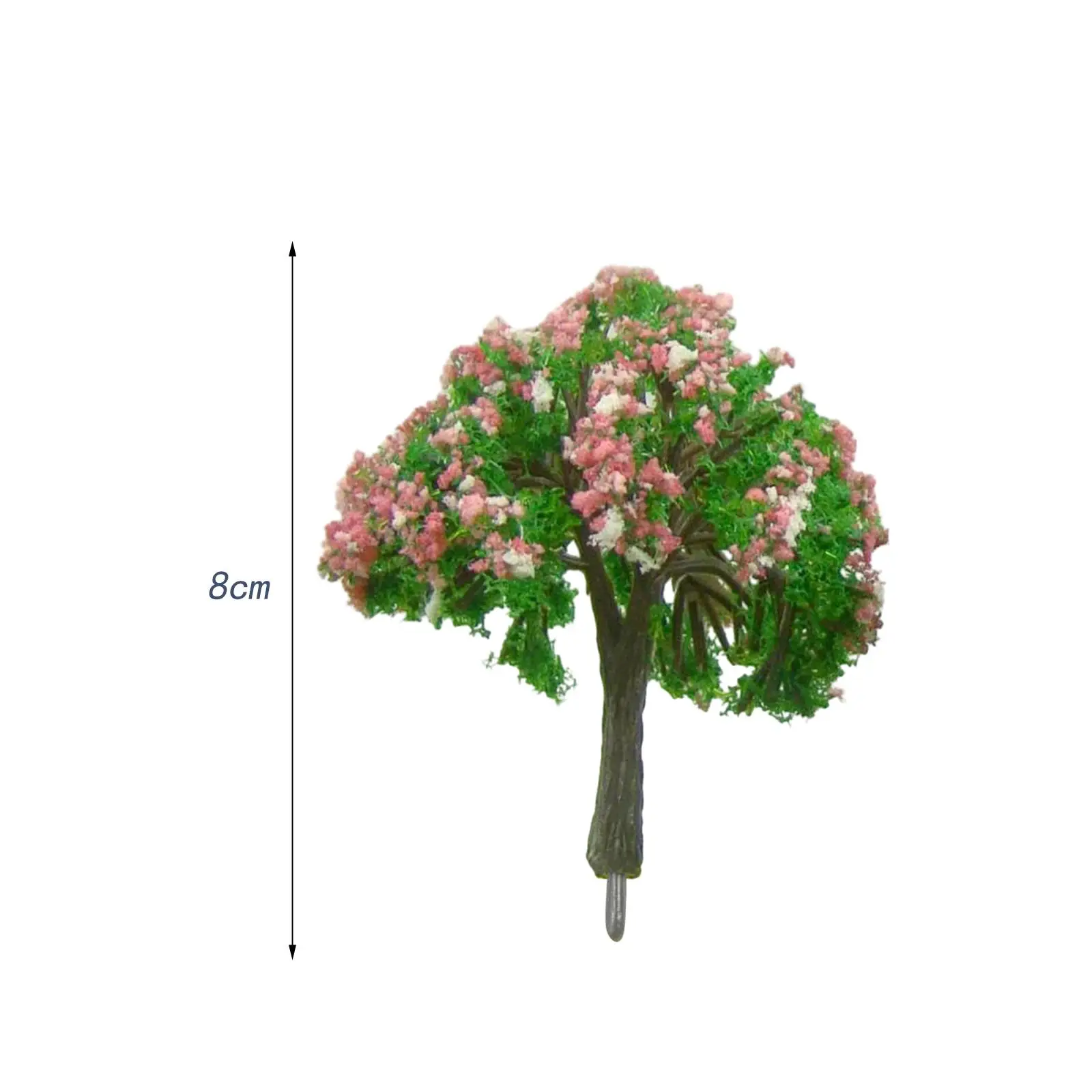 Arbre Artificiel de Simulation pour Chemin de Fer, Bricolage, Table de Sable, 1:100, 20 Pièces