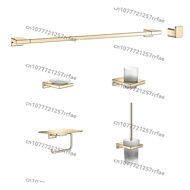 

Toilet Bathroom Accessories Products Wall Mounted Towel Rack Hardware Shower Bathroom Accessories Set