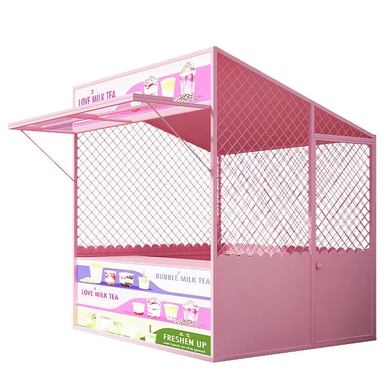 

Commercial street display stand, mobile night market stall stand