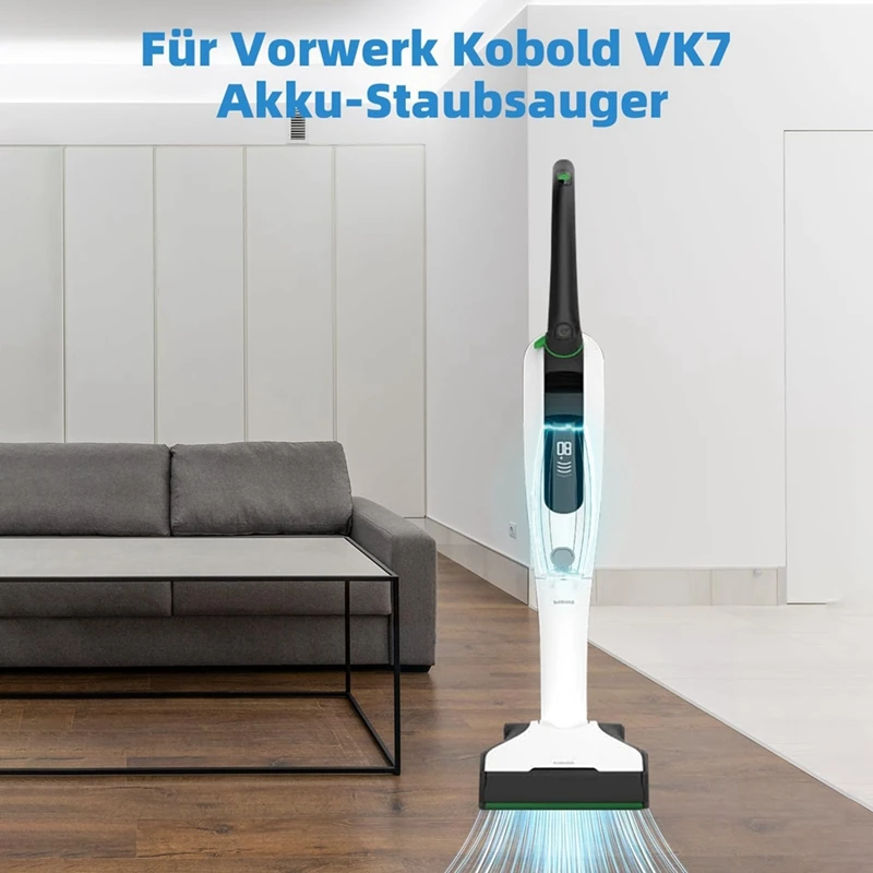 Sacos filtrantes sem fio aspirador, Acessórios de substituição, FP7 Premium, Vorwerk Kobold VK7