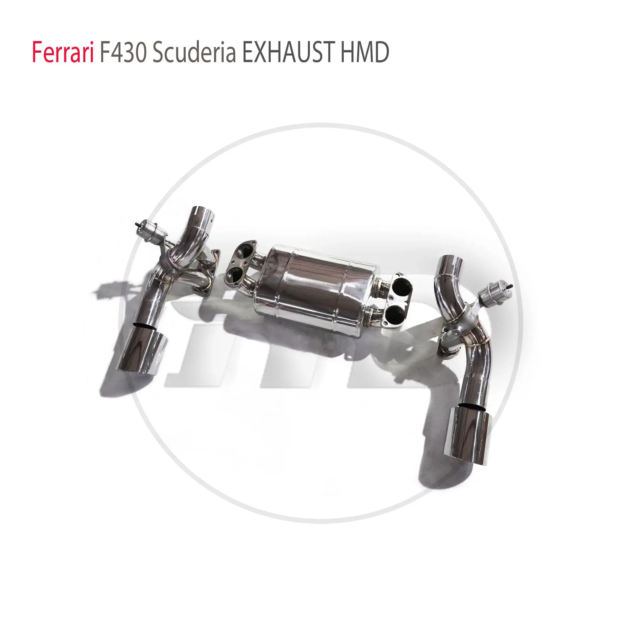 

HMD Stainless Steel Exhaust System Performance Catback for Ferrari F430 Scuderia Valve Muffler