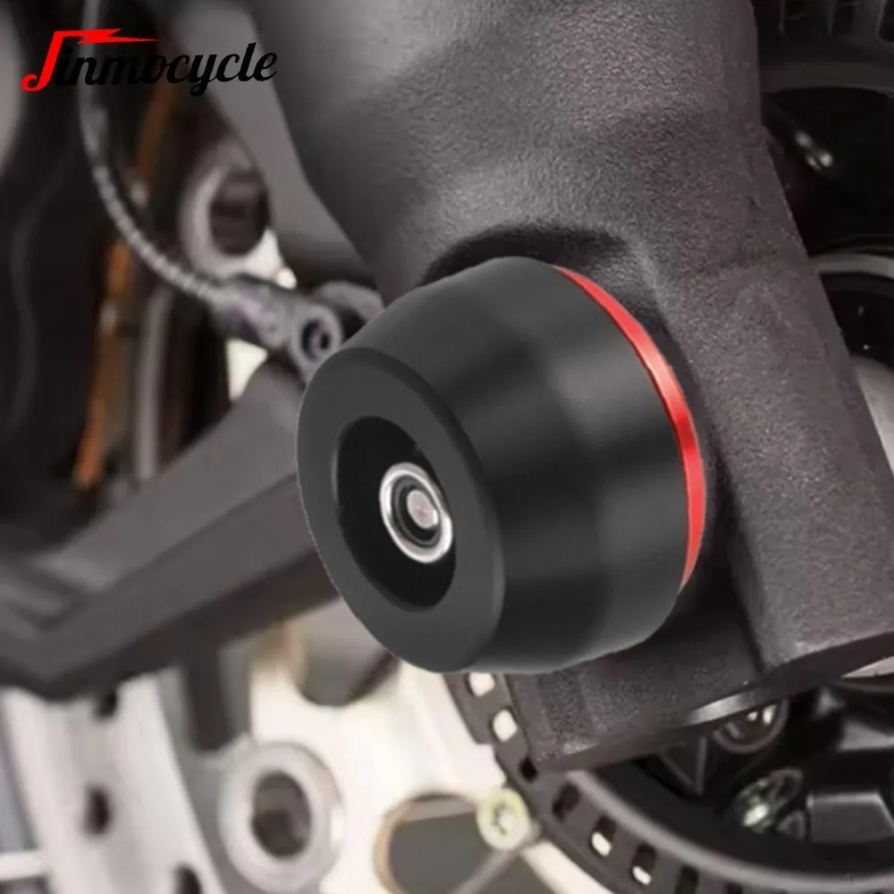 

For Ducati Hypermotard 950/939/821 SP 796/1100 EVO Monster S4RS/796/1100 S/EVO Motorcycle Rear Axle Fork Crash Sliders Protector