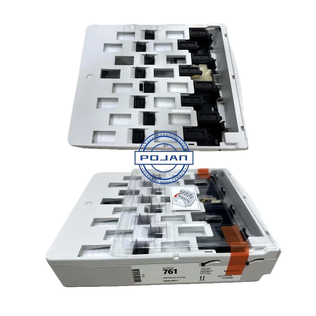 POJAN #761 CH649 Maintenance Cartridge Fit For Designjet T7100 T7200 Printhead Cleaning Kit Printer Plotter Parts