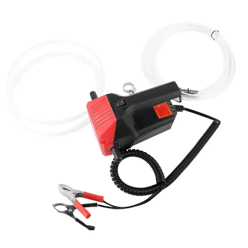 12V Electric Car Oil Suction Pump 60W Fuel Delivery Engine Oil Crude Oil Fluid Suction Pump for Car Motorcycle Boat