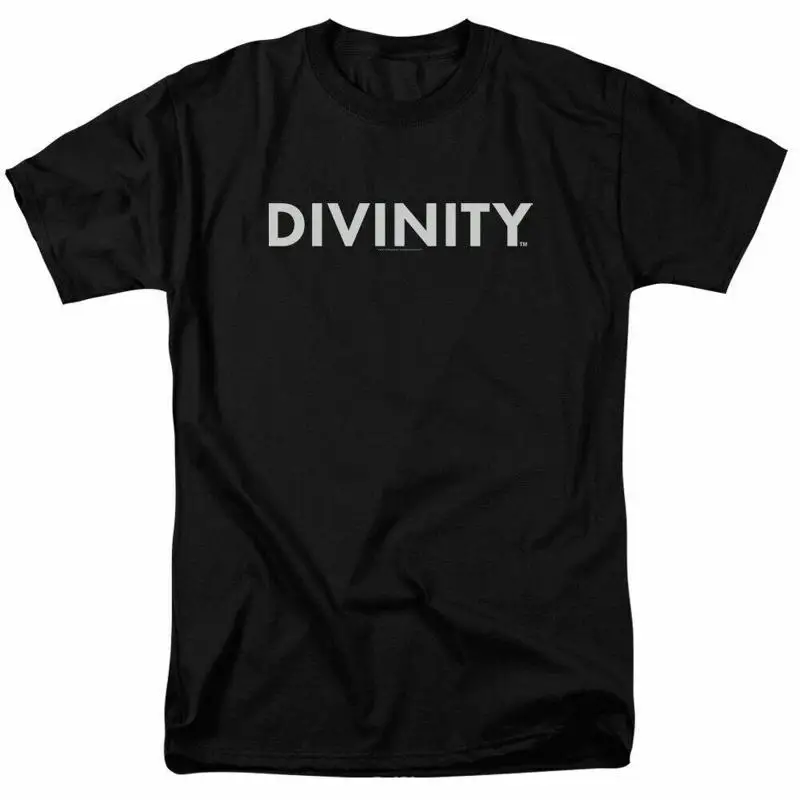 

Divinity Logo T Shirt Licensed Comic Book Video Game Black