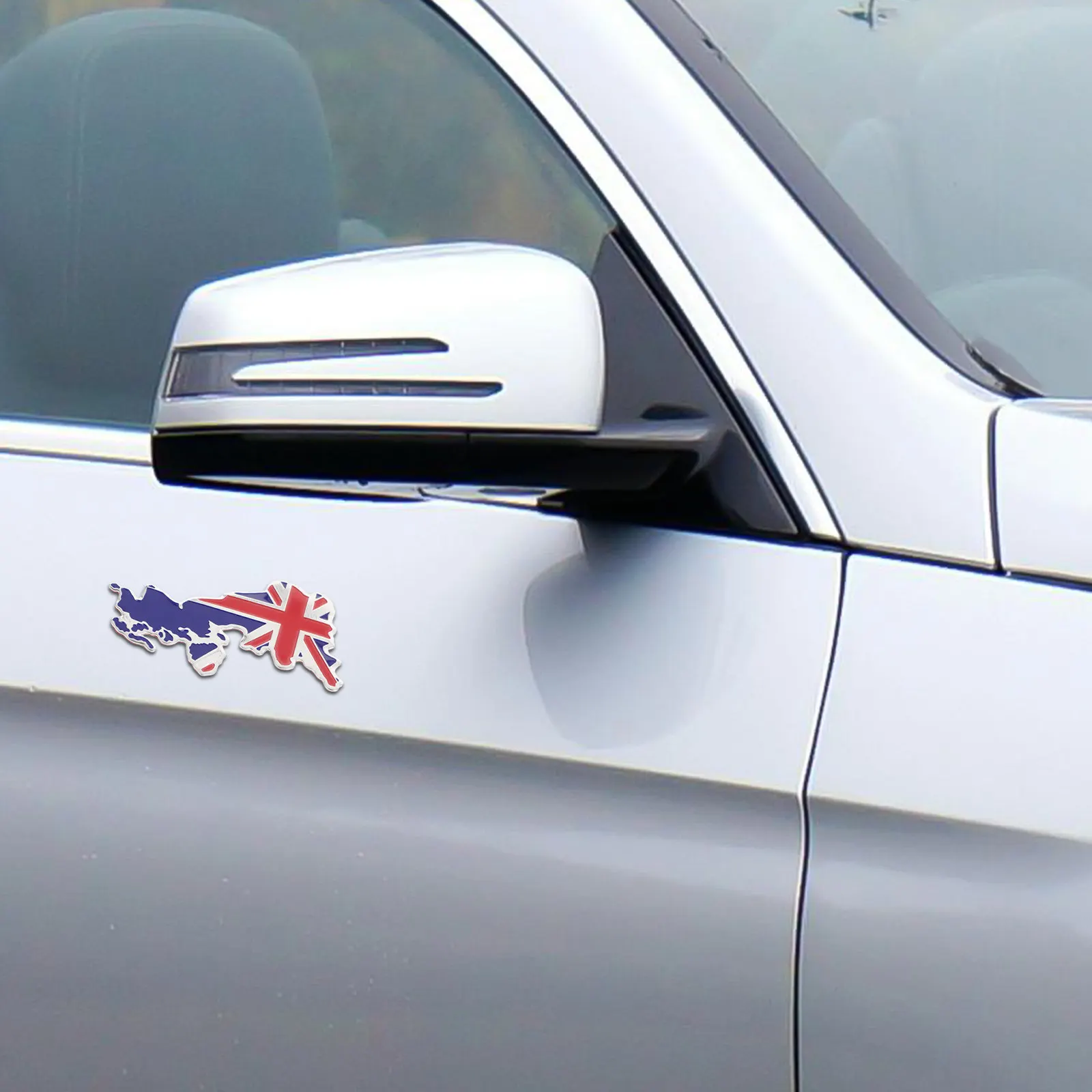 

3D Aluminum British Flag Car Decal Emblem Sticker for Cars Trucks Suvs Patriotic Vehicle Decoration Union Jack Uk Flag Auto