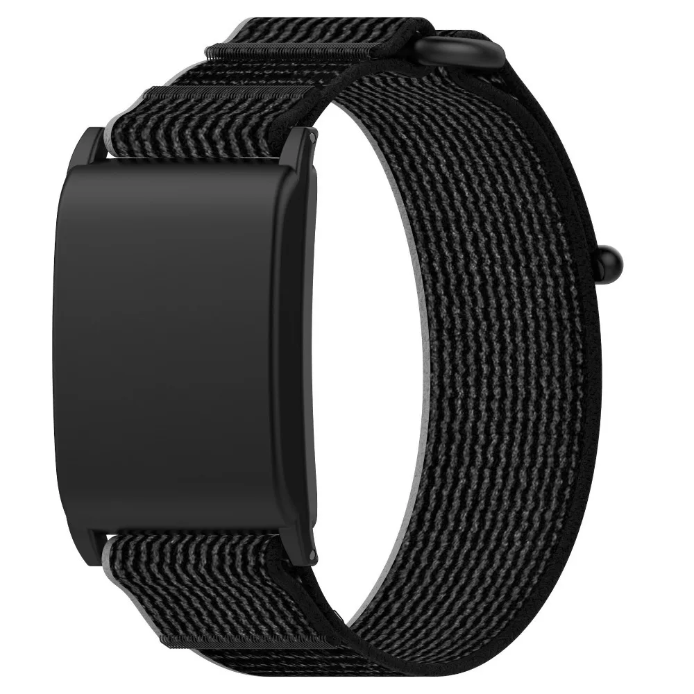 For WHOOP 4.0 Band Nylon Loop Strap Hook Loop Velcro Sport Replacement Wristband Breathable Fitness Tracker Accessories