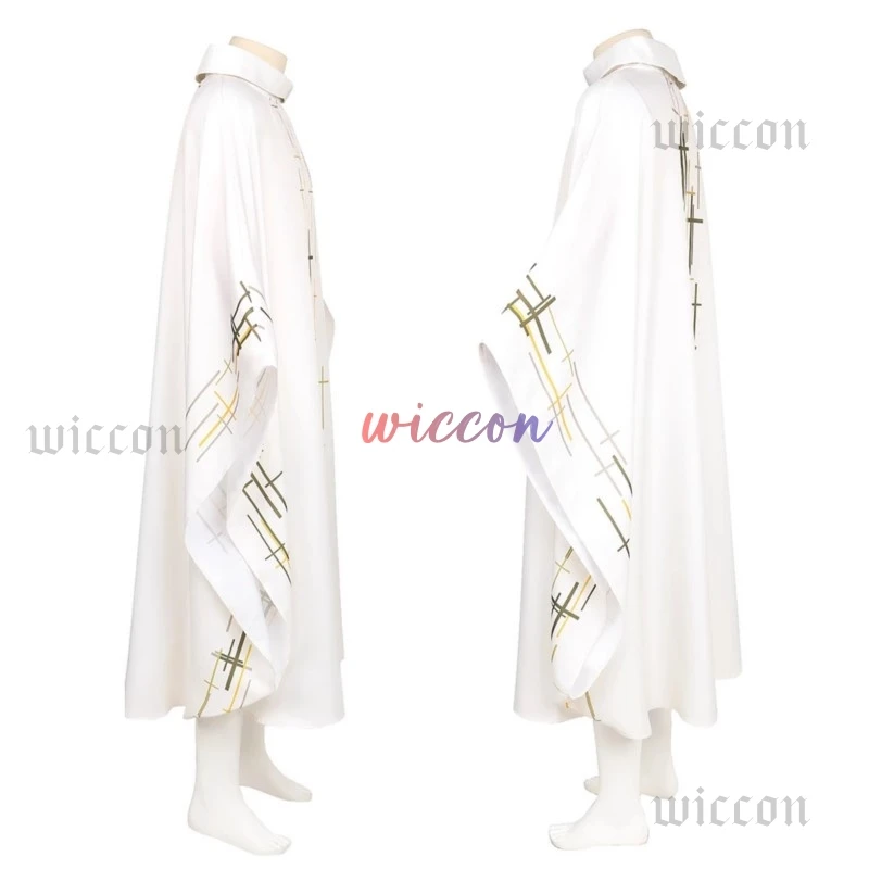 

Костюм для косплея Папы Эмеритуса в средневековом стиле: черный плащ, полный комплект, для взрослых, на Хэллоуин или вечеринку ​