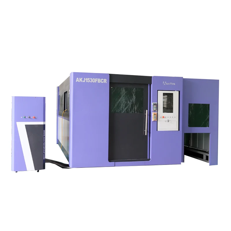 Exchange Table Fiber Laser Cutter Enclosed 3000 Watt 20mm Metal Sheet Laser Cutting Machine for Carbon SAteel