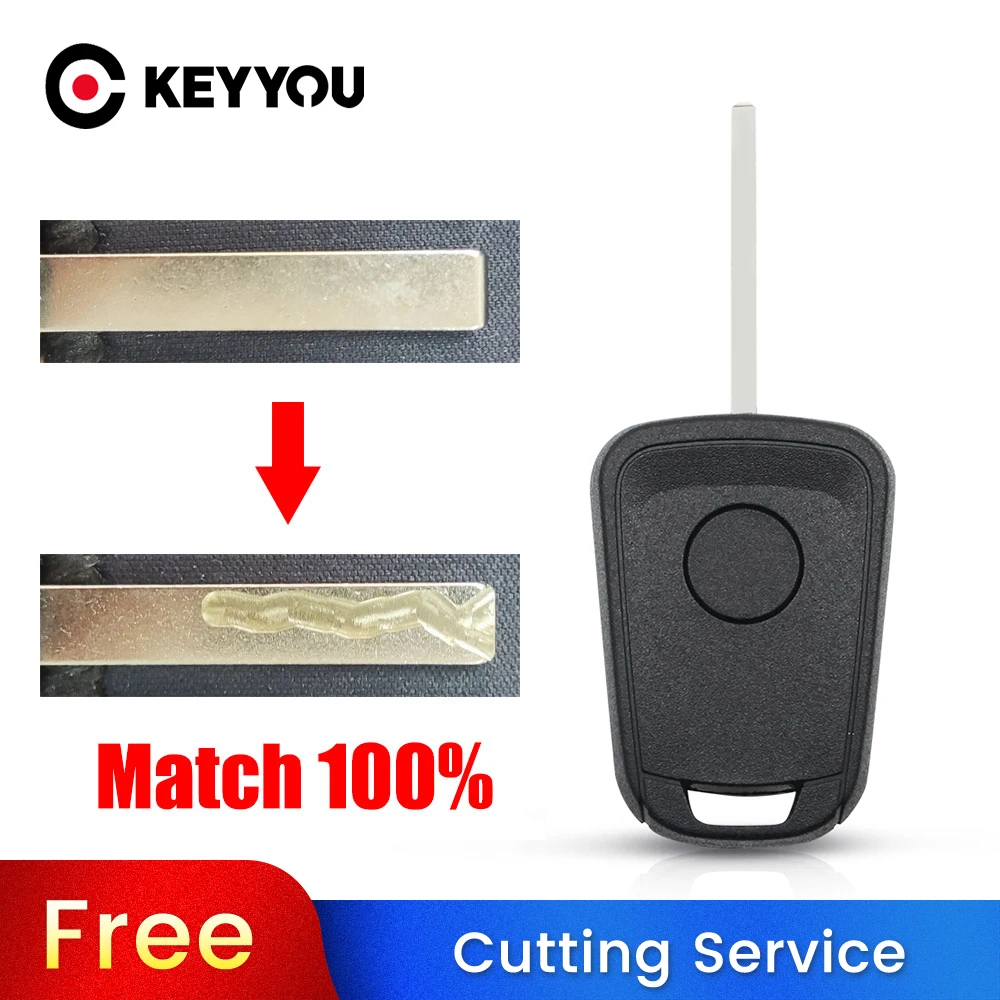 

With Cutting Remote Car Key Cover Fob Case Shell For Vauxhall Opel Corsa Astra Vectra For Chevrolet Cruze Buick Transponder Key