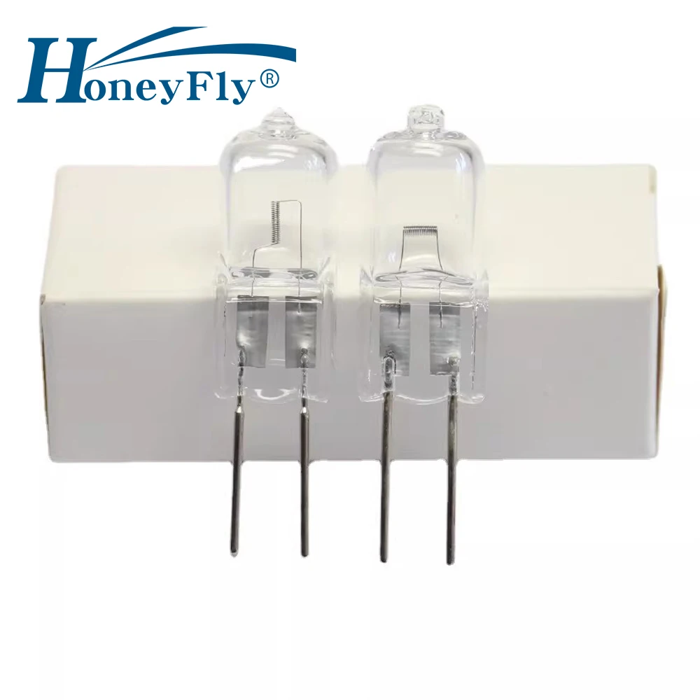 

Галогенная лампа HoneyFly G6.35 для спектрофотометра, 12В 30Вт, с вертикальной/горизонтальной нитью накала, кварцевая, 722N 7230G, 2 шт.