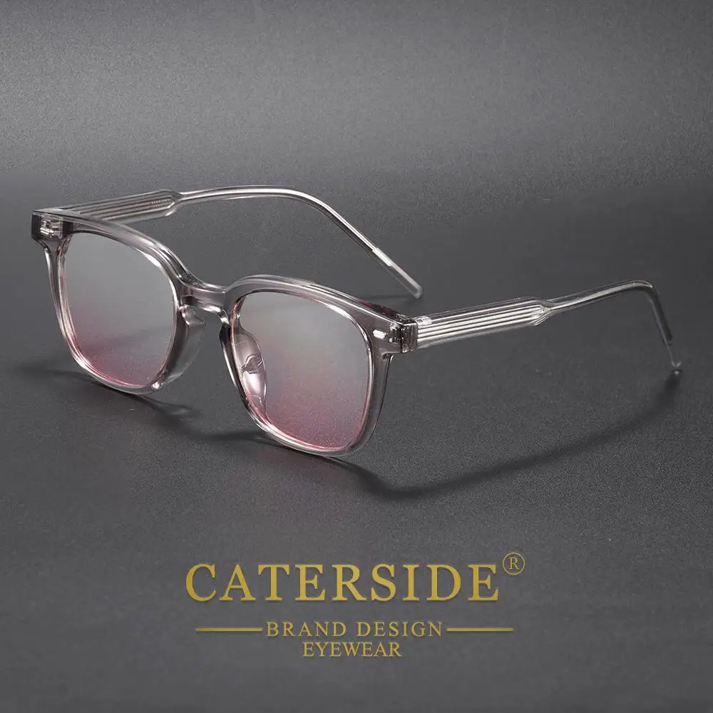 CATERSIDE Neue Männer TR Platz Optische Gläser Rahmen Frauen Klassische Einfache Anti BlueLight Computer Brille Optische Brillen Rahmen – Detail 1