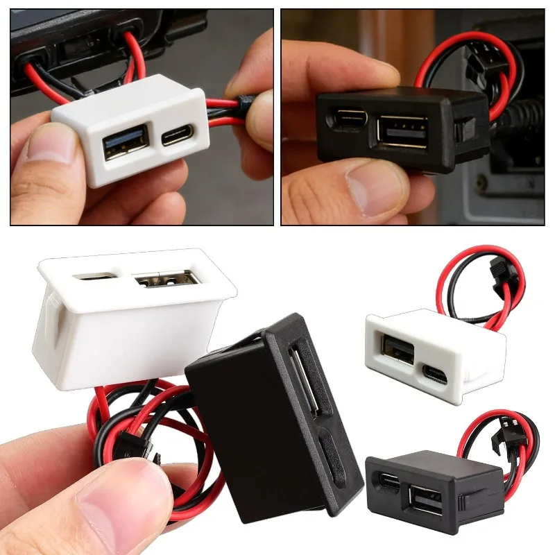 

Водонепроницаемый женский разъем 2-в-1 с двумя портами, изогнутой поверхностью, интегрированным светодиодом, IP67, пылезащищенный, быстроразъемный, без пайки