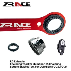 ZRACE Bottom Bracket Wrench Tool 12S Chainring Mounting Tool for SRAM DUB/SHIMANO BSA/FC-25/FC-24 MTB/Road Cycling Accessories