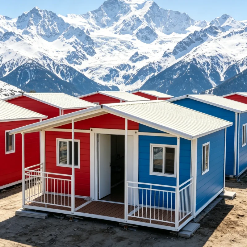 Customized Modular Prefab House Expandable Foldable Home Portable Living Container Prefabricated Fold Out Room Space Saving