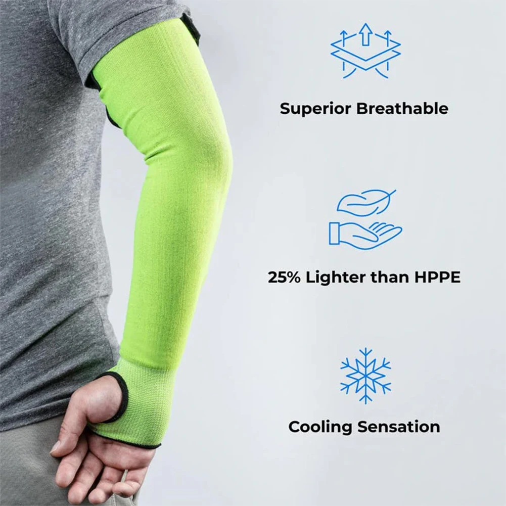 

Wear Resistant Stretchy Gardening Sleeves Tear-resistant Comfy Arm Sleeve For Glass Handling