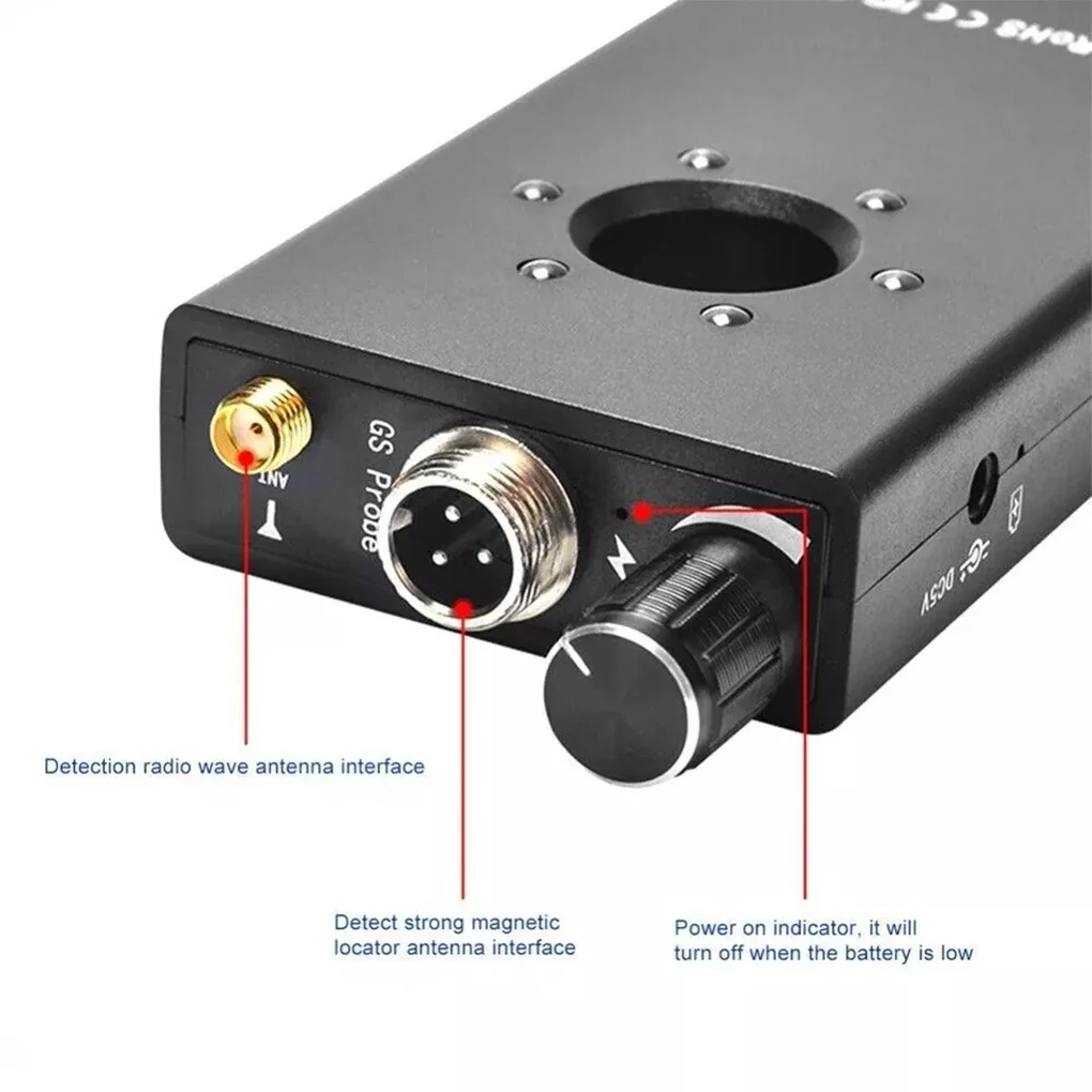 New K18 Multifunction Detector Mini Audio Spy Camera GSM Finder GPS Signal Lens RF Locator Tracker Detection Wireless Camera