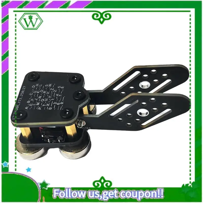 Reliable-DIY PCB Radio Propeller Key Paddle, Magnetic CW Morse Key Telegraph For CW Shortwave Portable Use