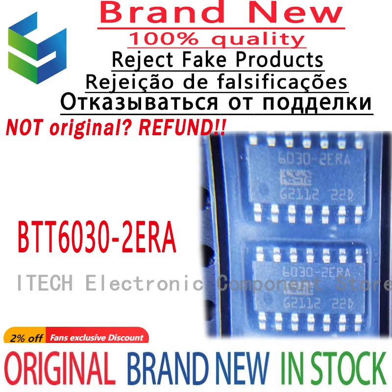 10PCS/LOT Original BTT6030-2ERA BTT6030 SOP14 New In Stock