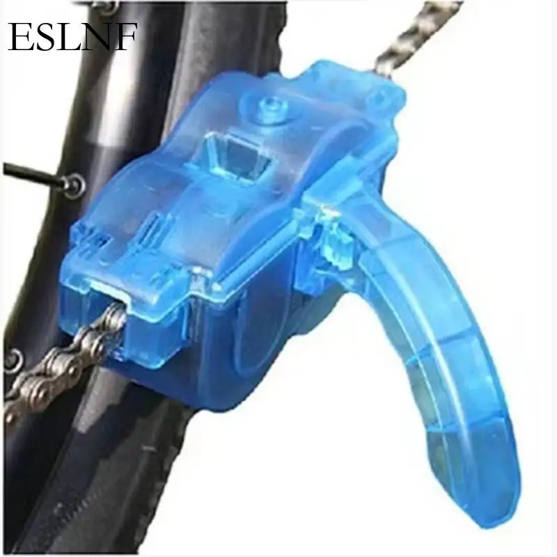 ESLNF Portable Mountain Bike Repair Tool Bicycle Chain Cleaner Bicycle Chain Washing Machine Bicycle Chain Brush