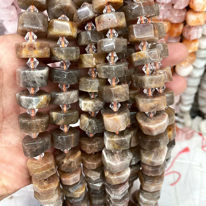 Natursteinperlen Aventurin Achate Tigerauge Jade Rosenquarz Jaspis Runde Armbandperlen für Schmuckherstellung Diy Armband – Detail 34