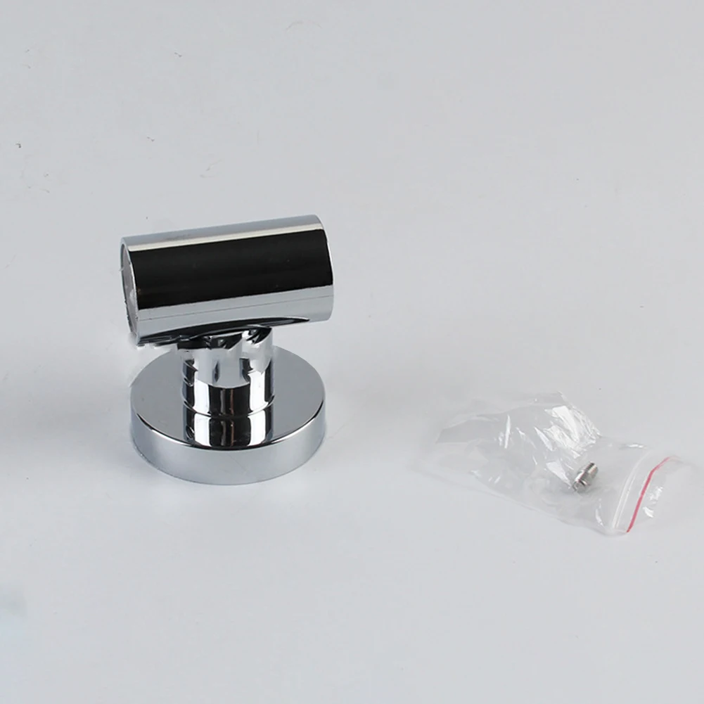 25mm Fixed Seat For Shower Pipe ABS Wall Rod Bracket Shower Fitting Holder Bathroom Accessory For Different Bathroom Setups