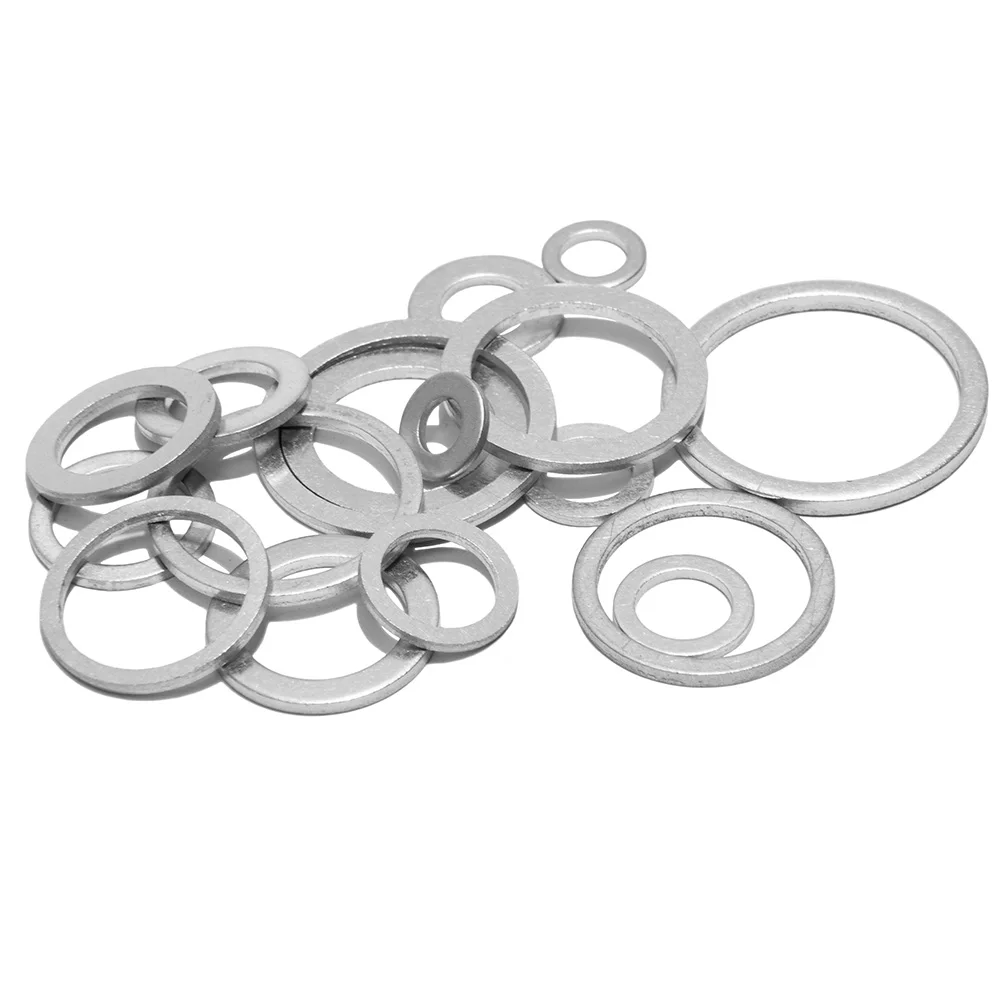 M24 M20 M18 Aluminum flat gasket waterproof and non-slip round screw flat gasket multi-specification high strength