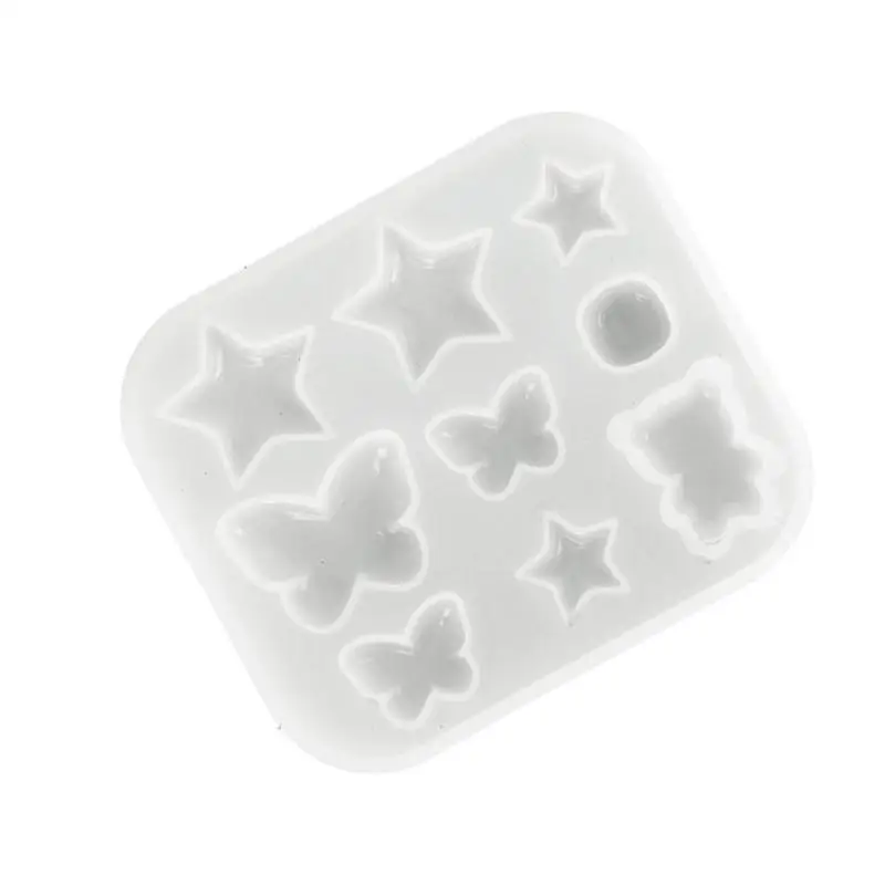 A52E Elegante, robuste Silikon-Ohrringform, Dekoration für die Schmuckherstellung, Zubehör für Bastelbedarf, Wohnaccessoires – Detail 3