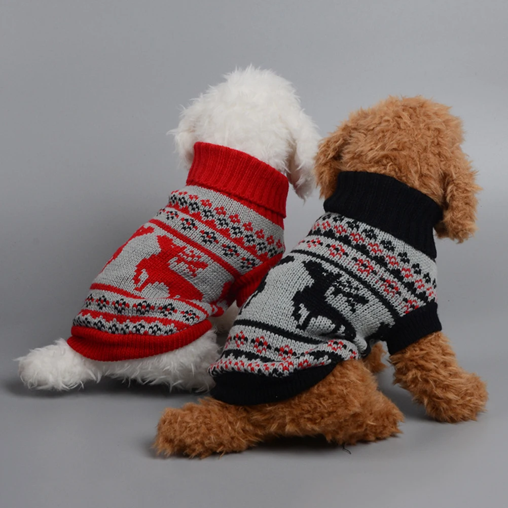 

Clothing Pet Sweater Dog Clothes Doggy Winter Coat Costumes for Small Dogs Party