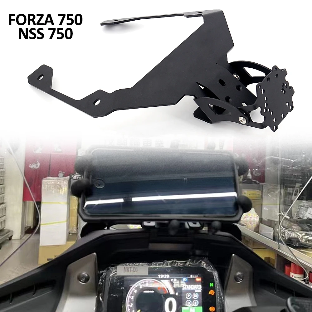 Motorcycle Phone Stand Holder Smartphone GPS Navigaton Plate Bracket For HONDA Forza 750 Forza750 FORZA 750 NSS750 Accessories