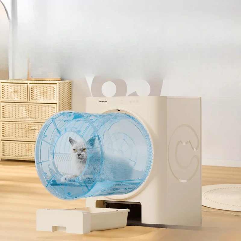 Automatic cleaning cat litter, deodorization and sterilization cat toilet embedded