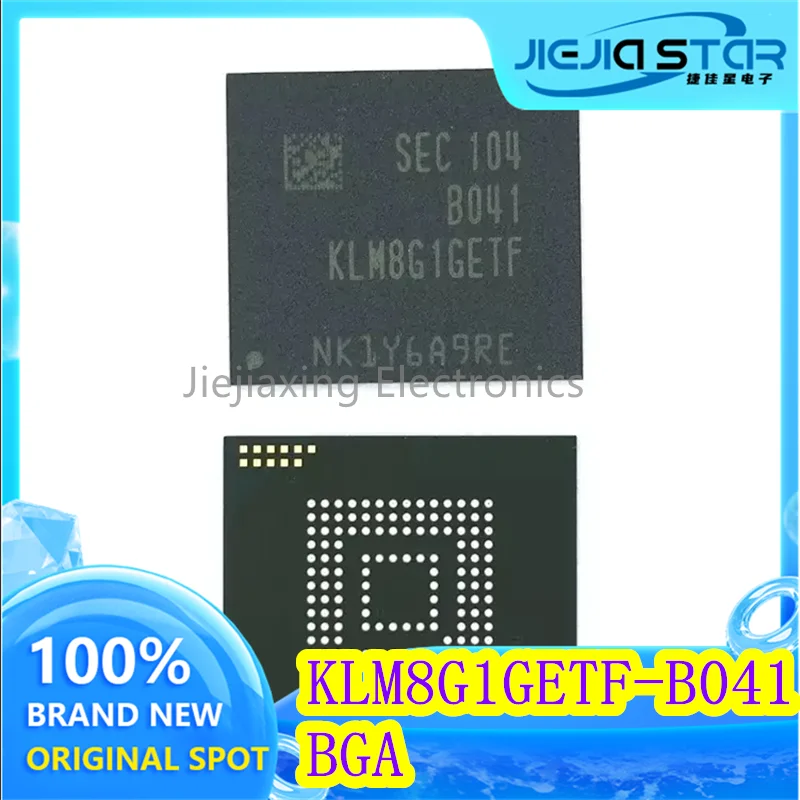 

(5/10pieces) KLM8G1GETF-B041 FBGA-153 5.1 8GB EMMC memory chip 100% brand new and original Electronics