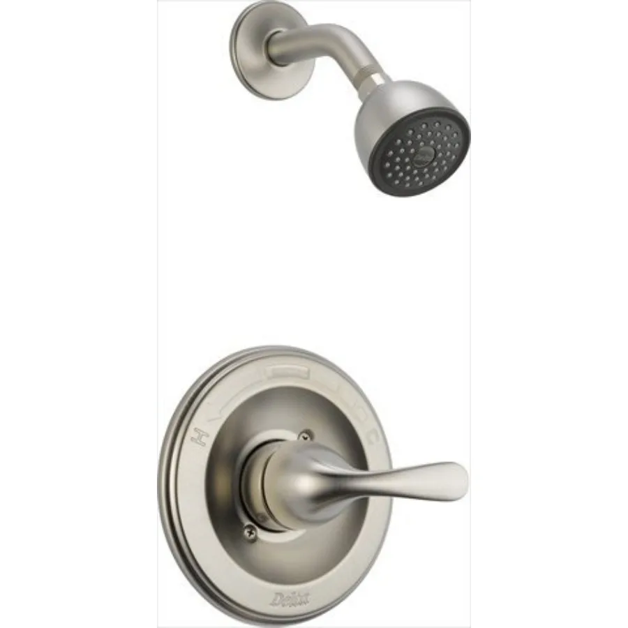

Delta Faucet Classic 13 Series Single-Function Shower Trim Kit with Single-Spray Touch-Clean Shower Head, T13220-SS Valve Not I