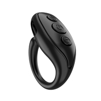 Smart Bluetooth-compatible V5.3 Remote Control Wireless Ring Controller Portable Selfie Page Turner Controller for Mobile Phone