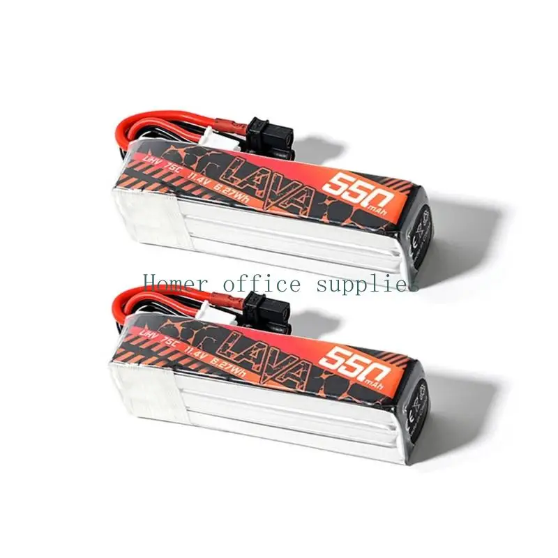 

K43B Пакет 2PCS 2S 3S 4S 550MAH БАЙТ БАЙТ БАЙТ XT30 16AWG Разъем для самолетов и продленного рейса БПЛА