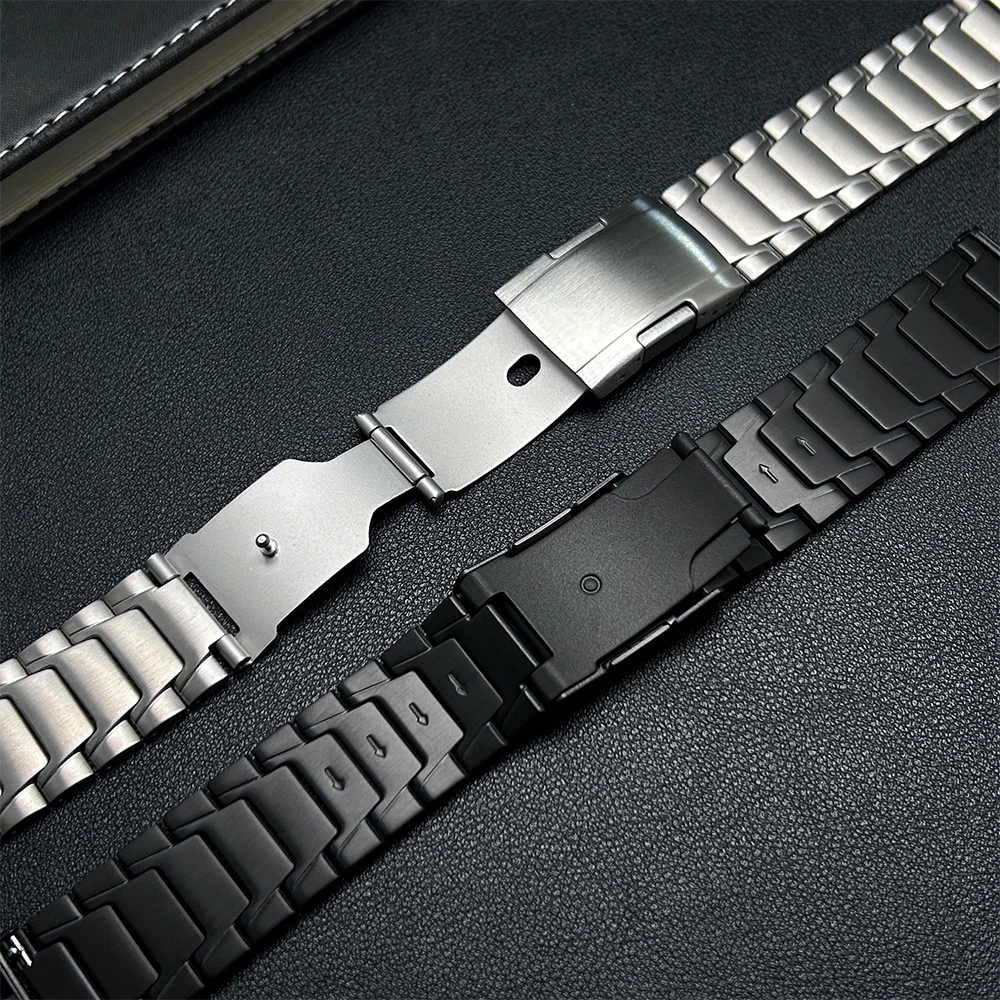 حزام تيتانيوم لساعة Garmin إندورو 3 2 Tactix 7 Pro Man سوار لـ Garmin Fenix 8 51mm Fenix 7X Pro 51mm 6 Pro 5 Plus حزام