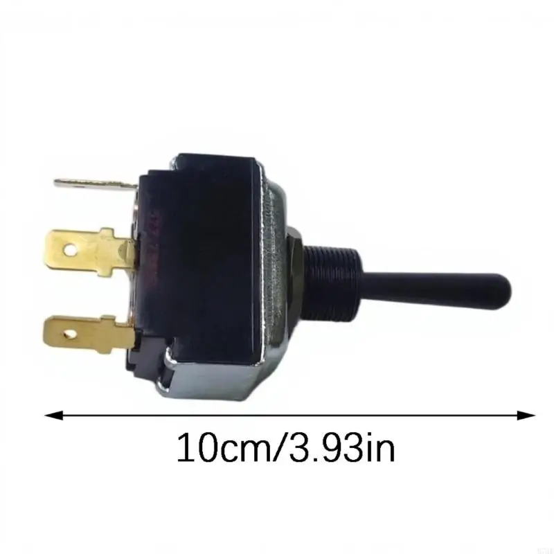 M76E Kippschalter Hebelsteuerung 8956K647 für Armaturenbrett-Elektrik, Drei-Flachstecker-Anordnung mit schwarzem Gehäuse – Detail 6