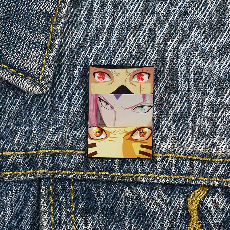 Cartoon Eye Pin Populair Japans Anime Karakter