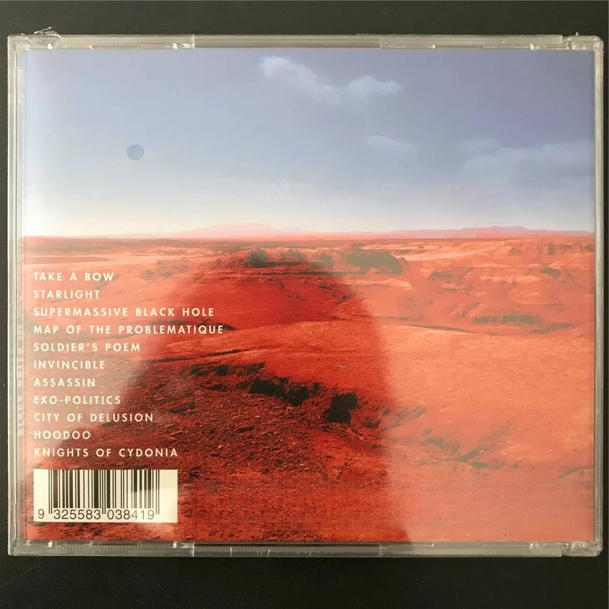 قرص مضغوط Muse Black Holes and Revelations [AU] - Rock التقدمي البديل - يضرب "Supermassive Black Hole" "Starlight" للمعجبين