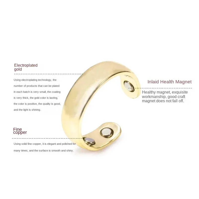 Anti Snoring Device Ring Magnetic Therapy Acupressure Treatment Against Finger Ring Anti Snore Sleep Aid for Snoring image 3