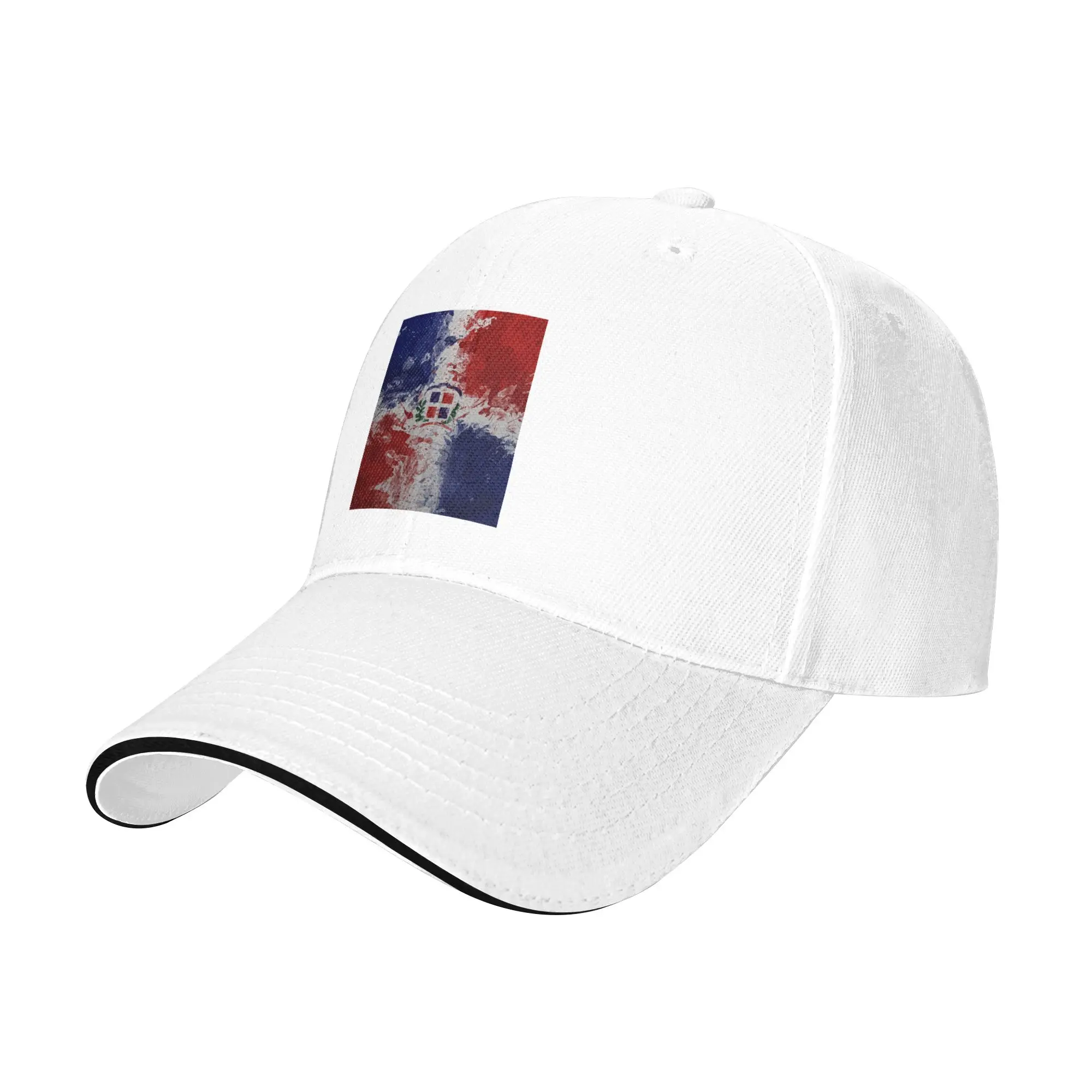 Dominican Republic Flag Cap Fashion Casual Baseball Caps Adjustable Hat Hip Hop Summer Unisex Baseball Hats Customizable