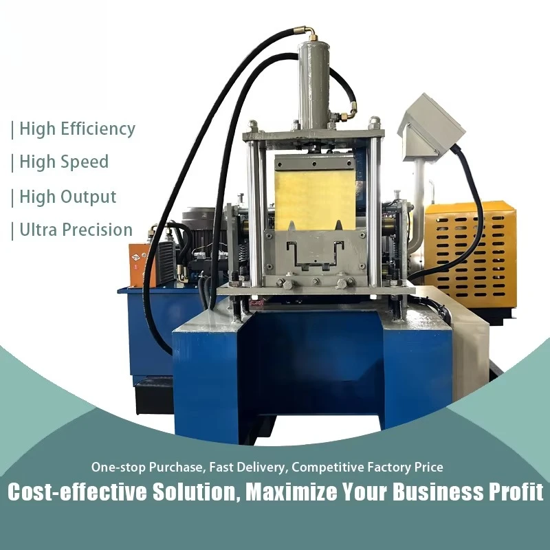 High definition high speed hydroponic planting groove forming machine, greenhouse hanging planting groove rolling forming machin