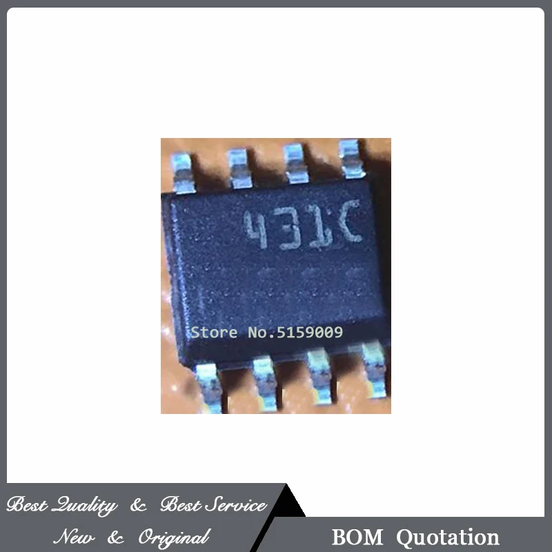

10 Pcs TL431CD 431C SOP8 100% New Original In Stock