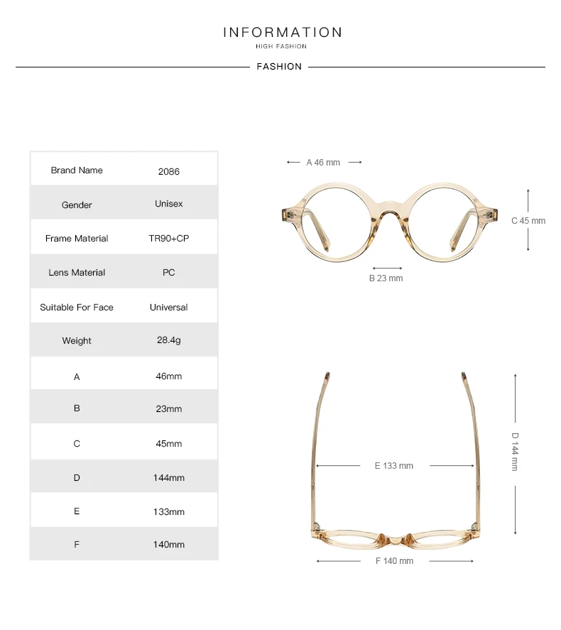 ﻿JMISUS Retro Small Round Prescription Glasses Woman Men Classic Rotundity Optical Eyeglass Myopia Progressive Optical Eyewear