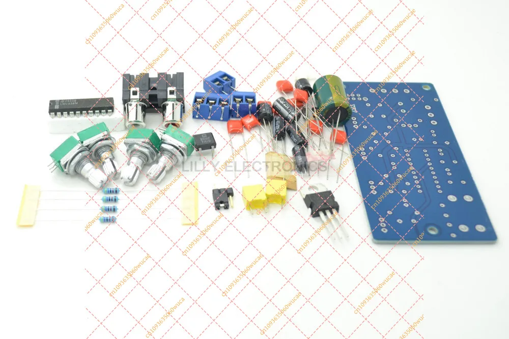LM1036n Dual AC 10~12V or DC 12-15V Volume Control Kit 2-Channel For DIY