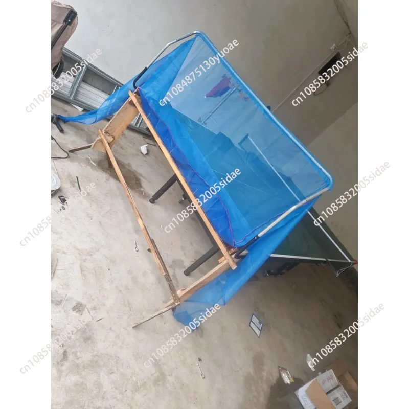 Table Tennis Ball Net Ping Pong Recycle Catcher Portable Movable Large Collecting Net Equipment for Practice Training