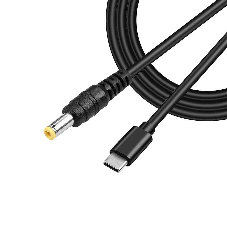 1.5M kabel do ładowarki USB C PD typ-C męski do dc5.5 x 2.1 5.5x2.5mm 9V 12V 15V 20V kabel zasilający zasilania do routerów kamera przemysłowa do