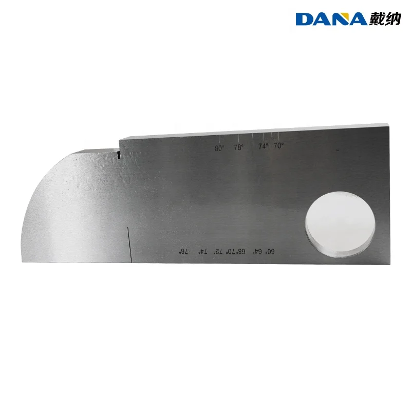 DANA IIW(V1) Block Ultrasonic Flaw Detector Calibration Block IIW Industrial Metal Detectors UT Ultrasonic Testing Carbon Steel