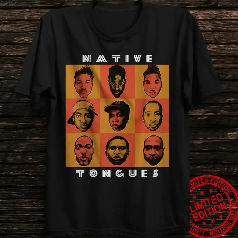 Native Tongues Jungle Brothers De La Soul A Tribe Called Quest Vintage T Shirt